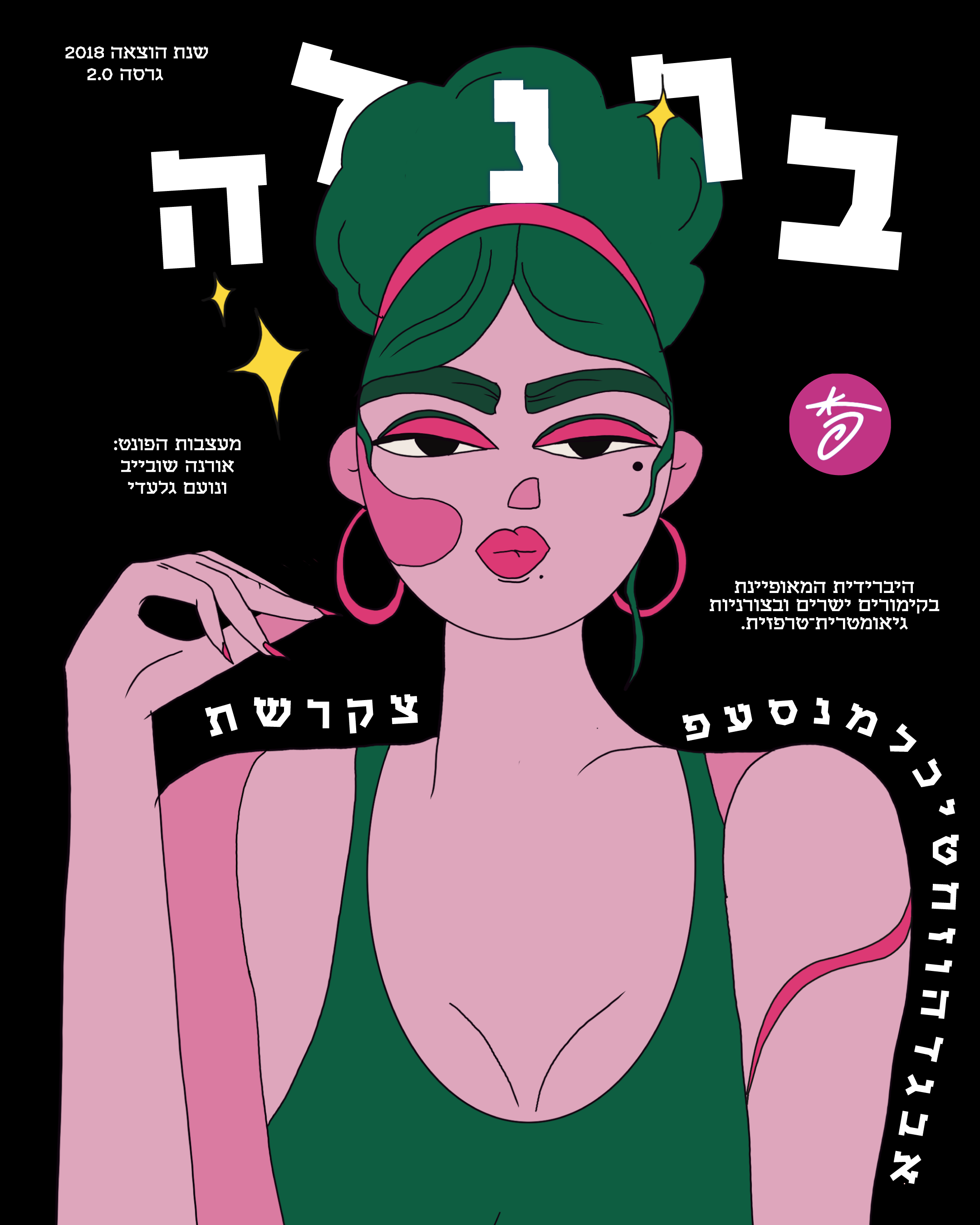 Brenda Typographic Poster