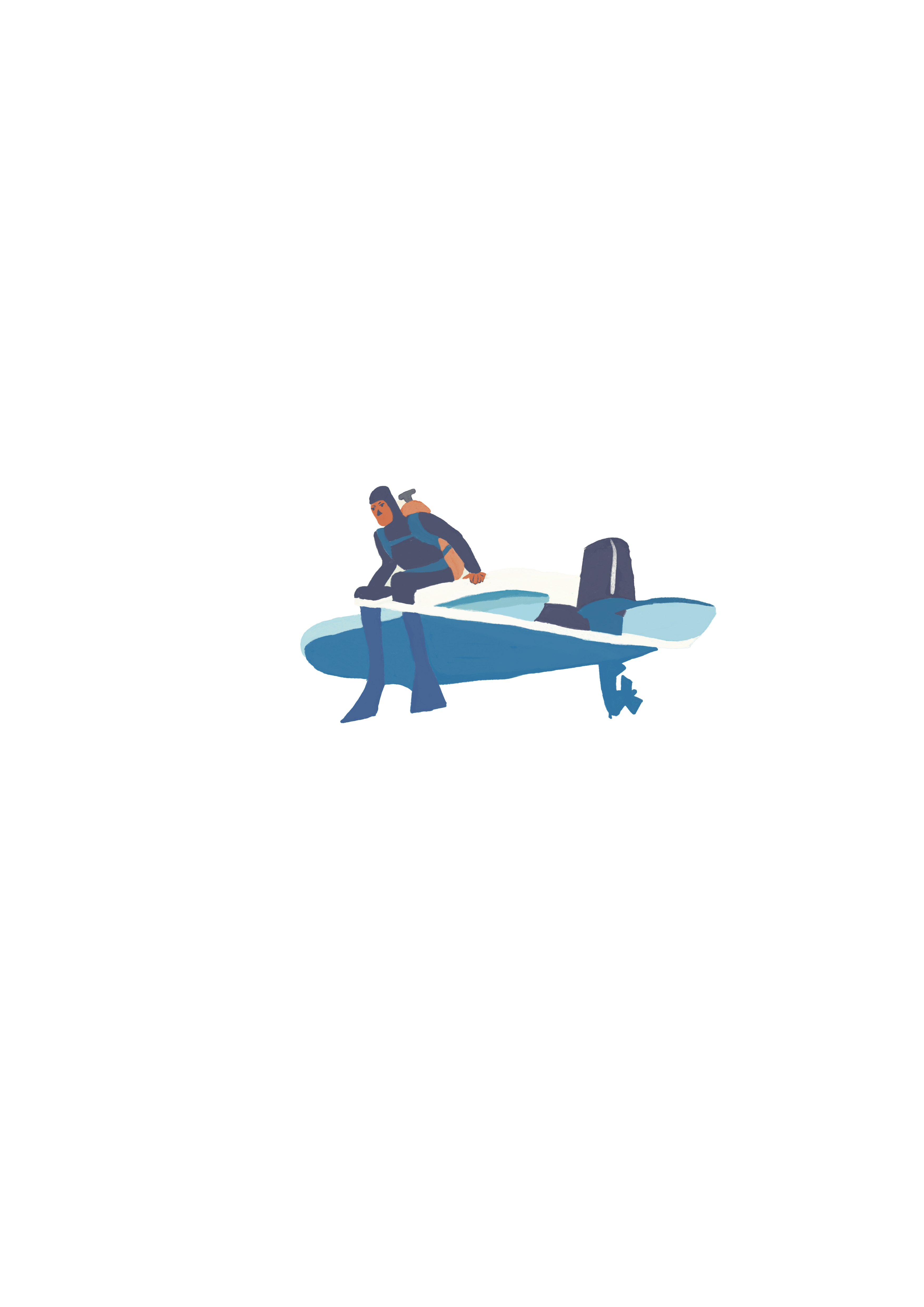 Scuba Diving Illustration