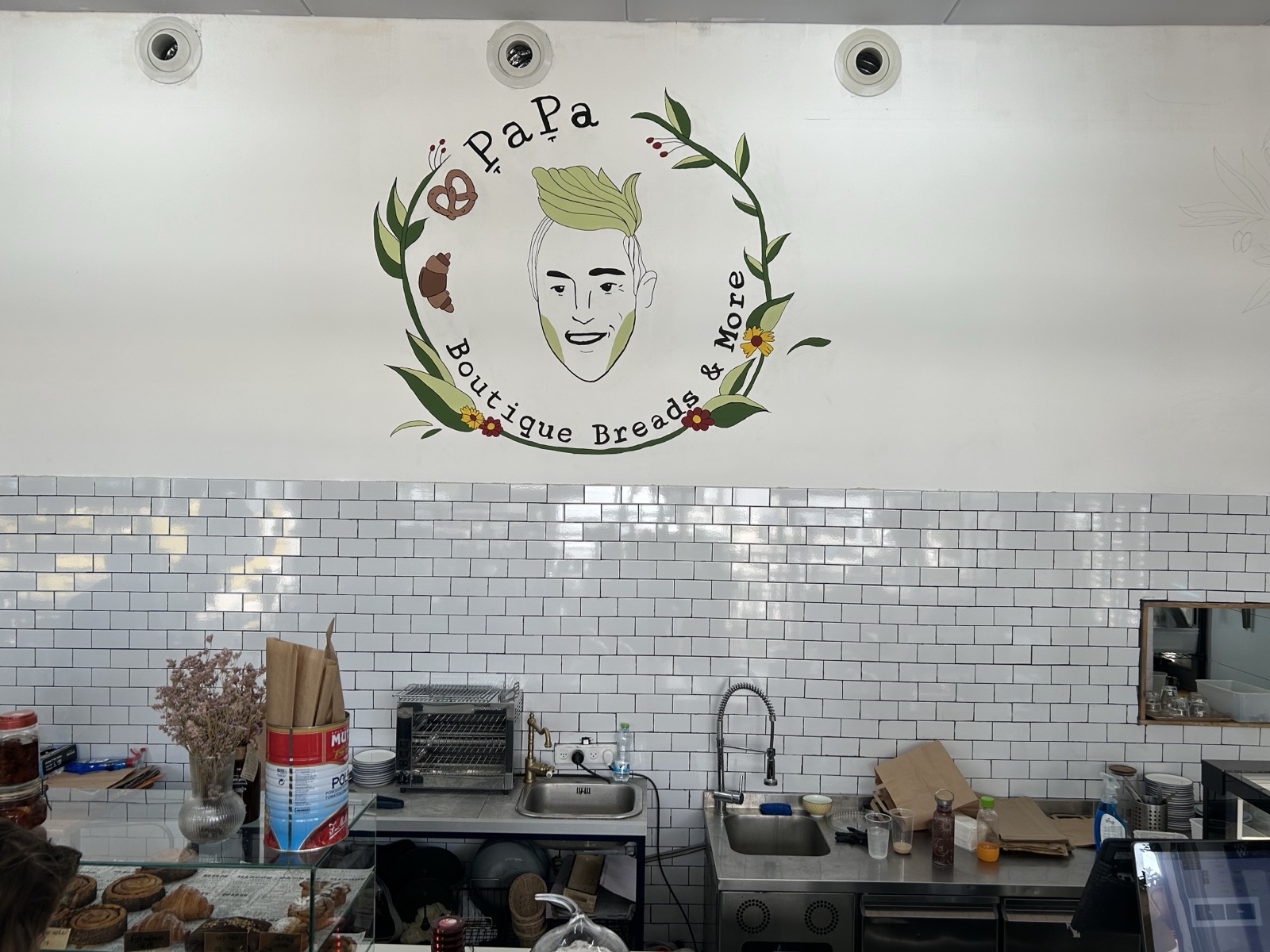 Papa Bakery Mural